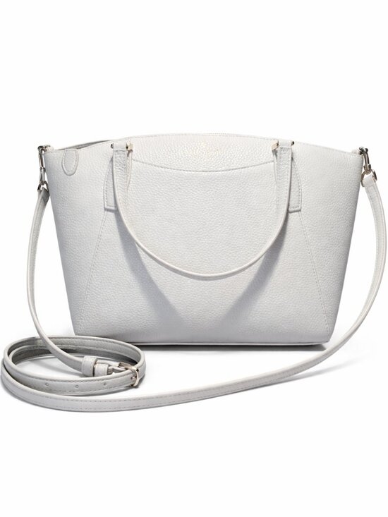 Kate Spade Handbags - New Kate Spade Parker Pebbled Leather Satchel Avalon Mist